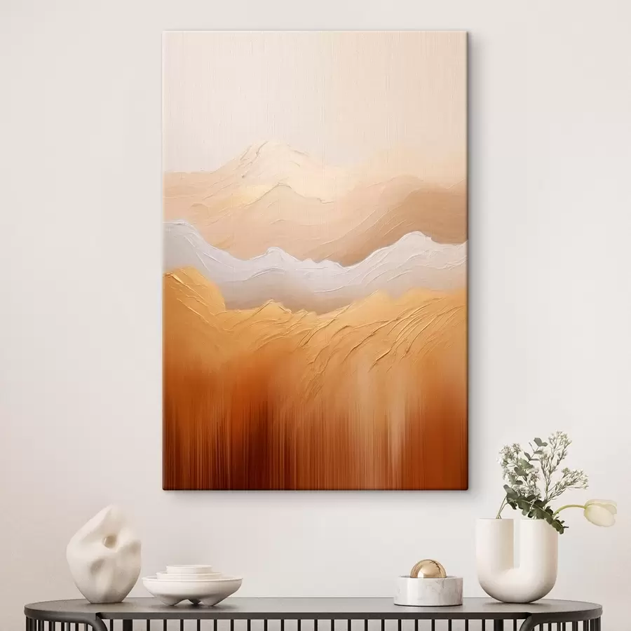 Obraz Abstraktní písečné hory Č. s45473