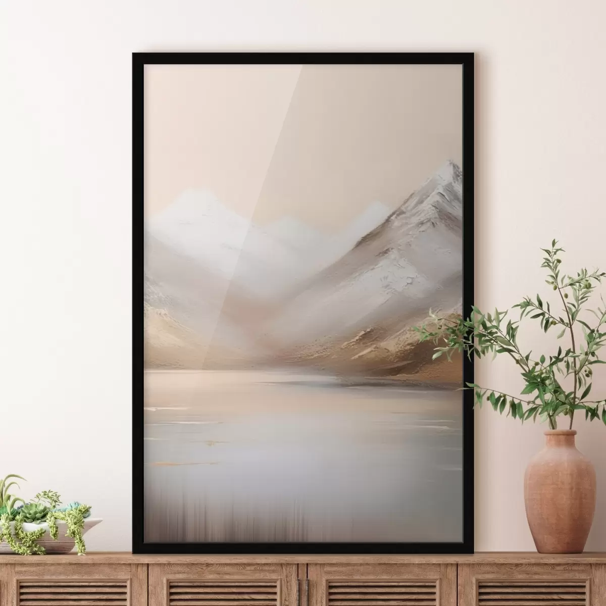 Poster Horské jezero za úsvitu f45465