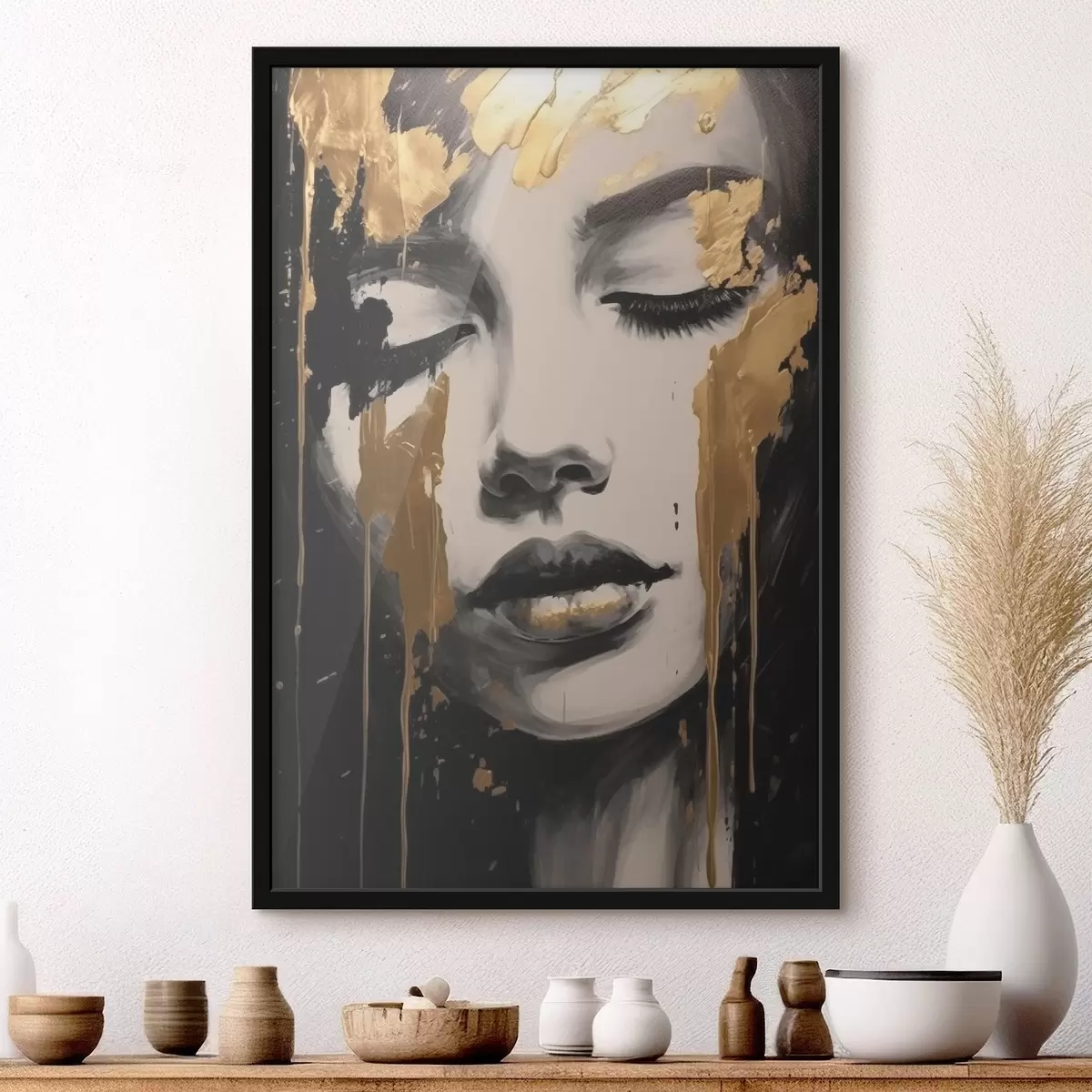 Poster Ženský portrét f45468