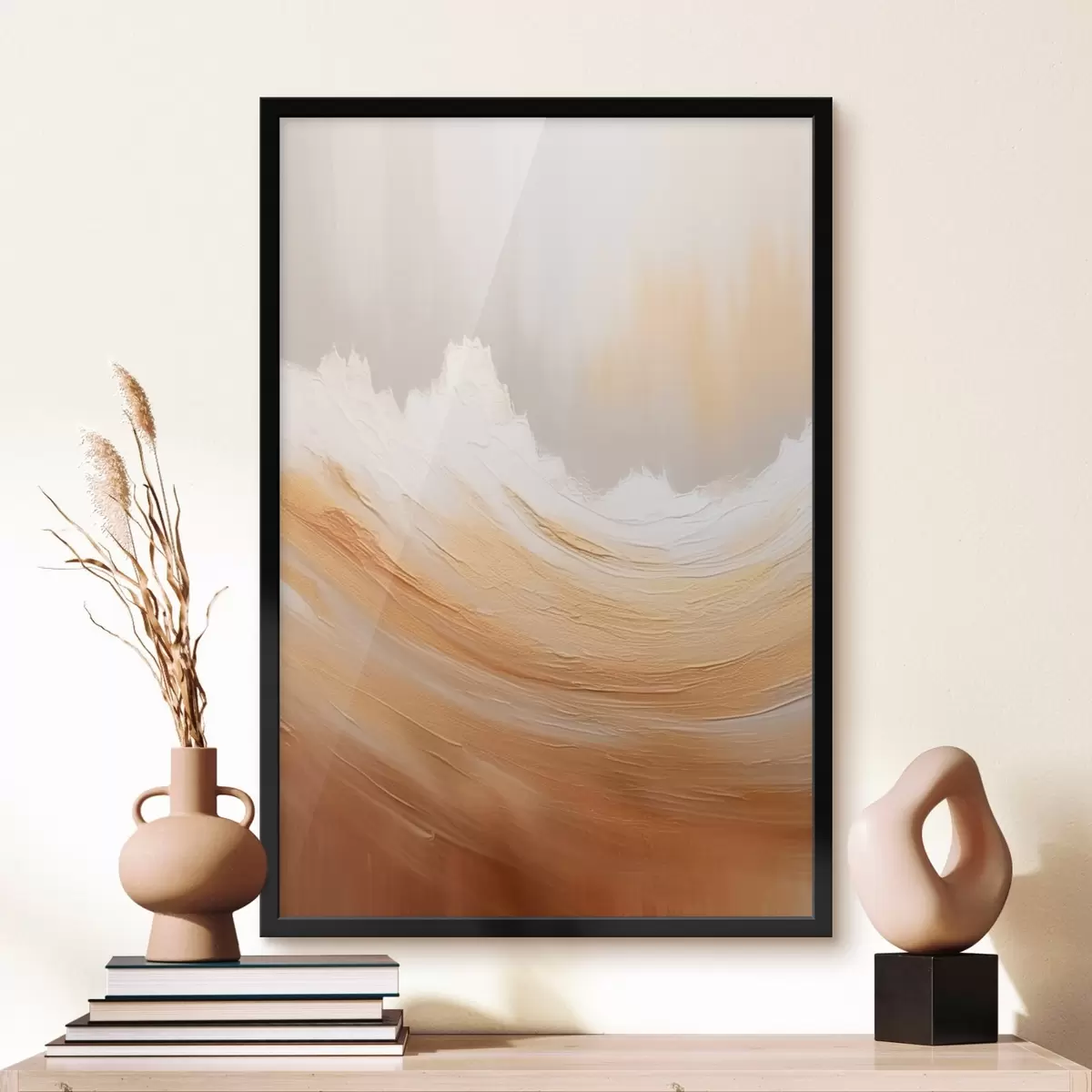 Poster Abstraktní písečné hory f45474