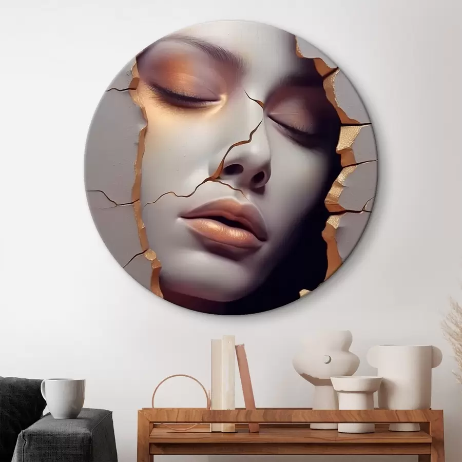 Obraz Tvář v trhlinách Č. r45461