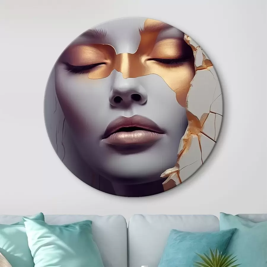 Obraz Tvář v trhlinách Č. r45462