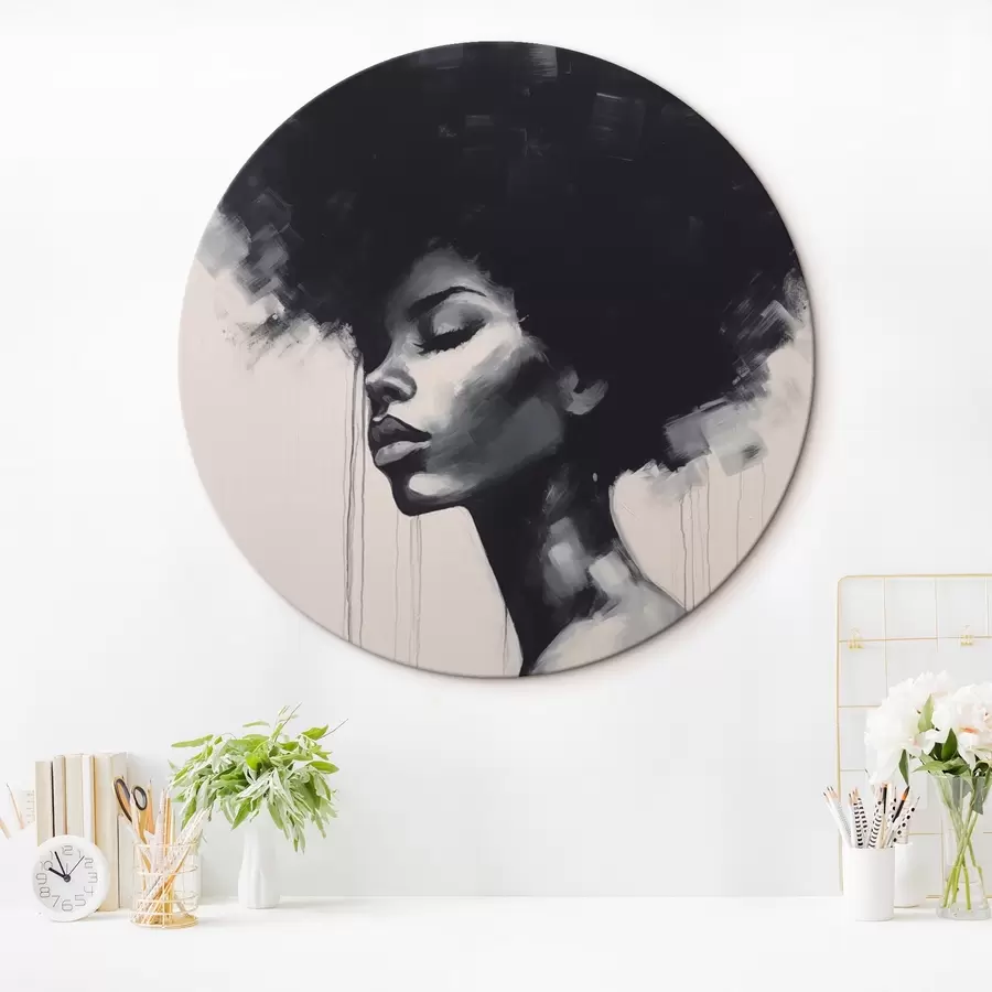 Obraz Abstraktní ženský portrét Č. r45464