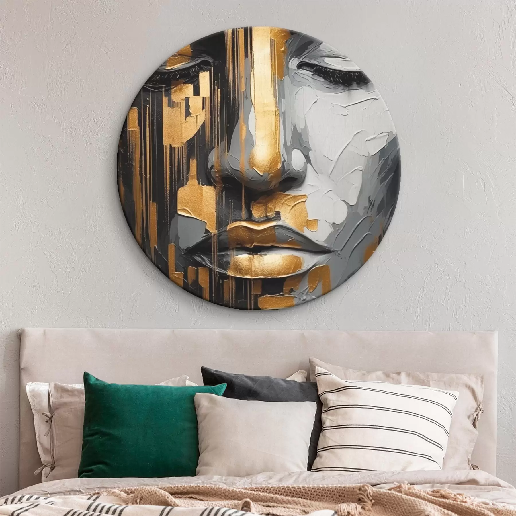 Obraz Abstraktní ženský portrét Č. r45475