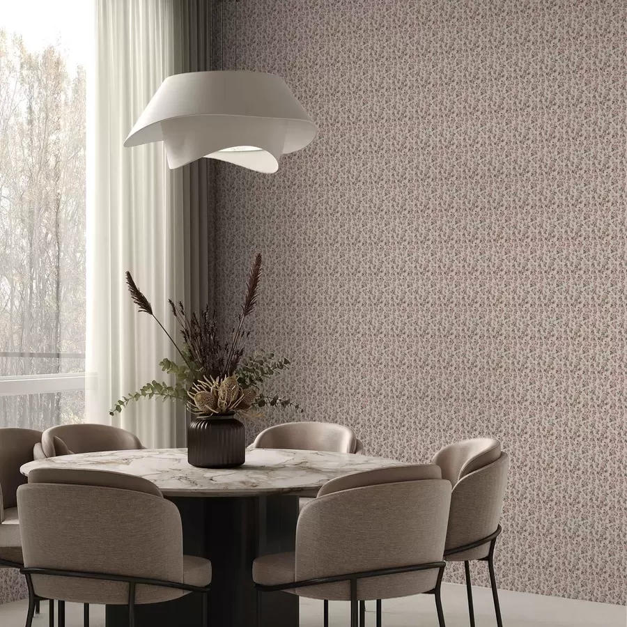 Fototapet Růžové růže na béžovém pozadí a00346