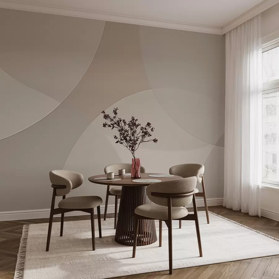 Fototapet Abstraktní kruhy w04439