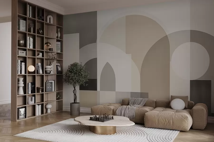 Fototapet Abstraktní abstraktní geometrie w04440