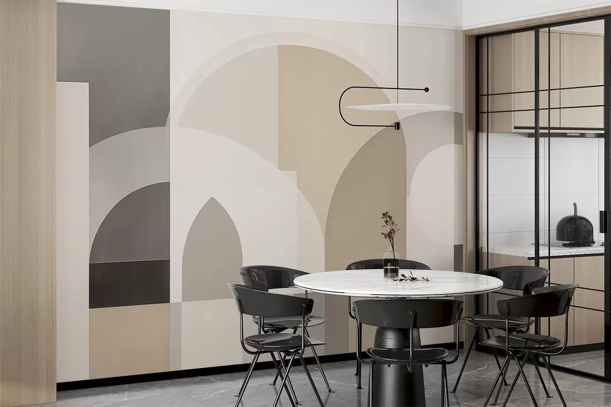 Fototapet Abstraktní abstraktní geometrie w04440