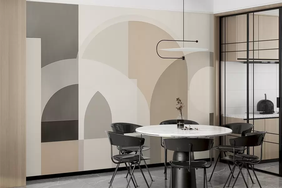 Fototapet Abstraktní abstraktní geometrie w04440