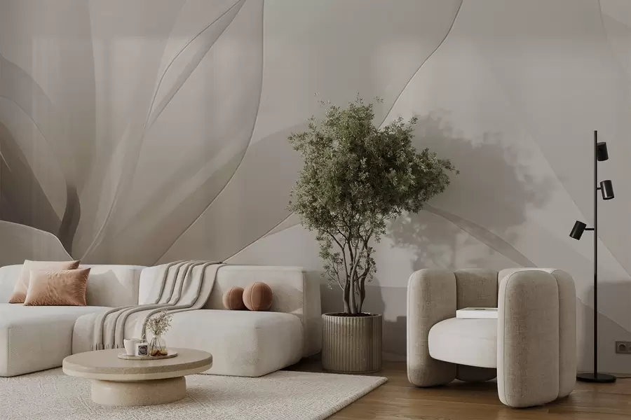 Fototapet Abstraktní květina w04435