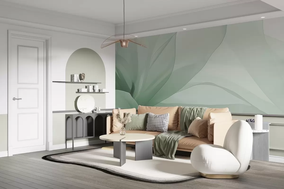 Fototapet Abstraktní květina w04435v1