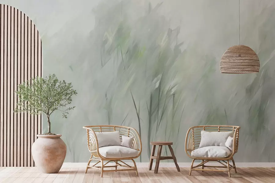 Fototapet Imitace malby stromů w04411