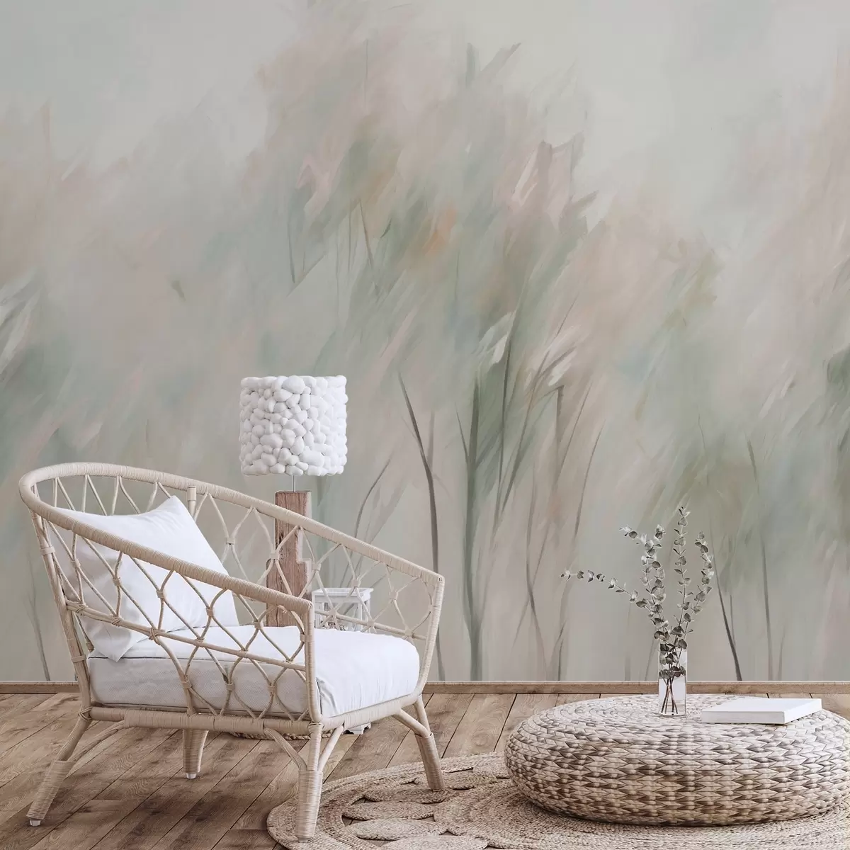 Fototapet Imitace malby stromů w04411v1