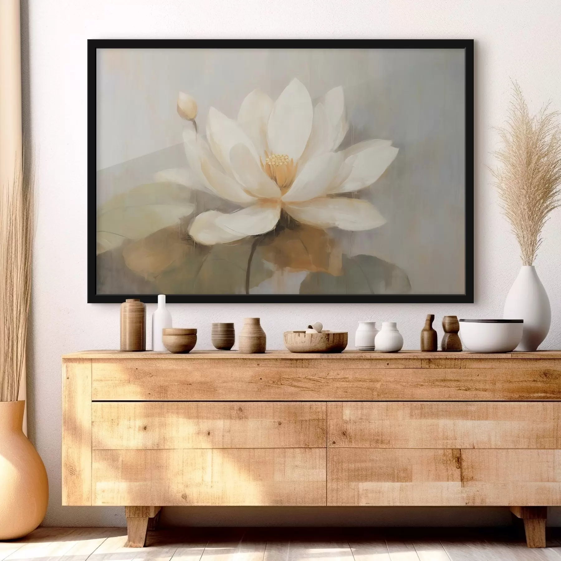 Fototapet Velký lotosový květ f45618