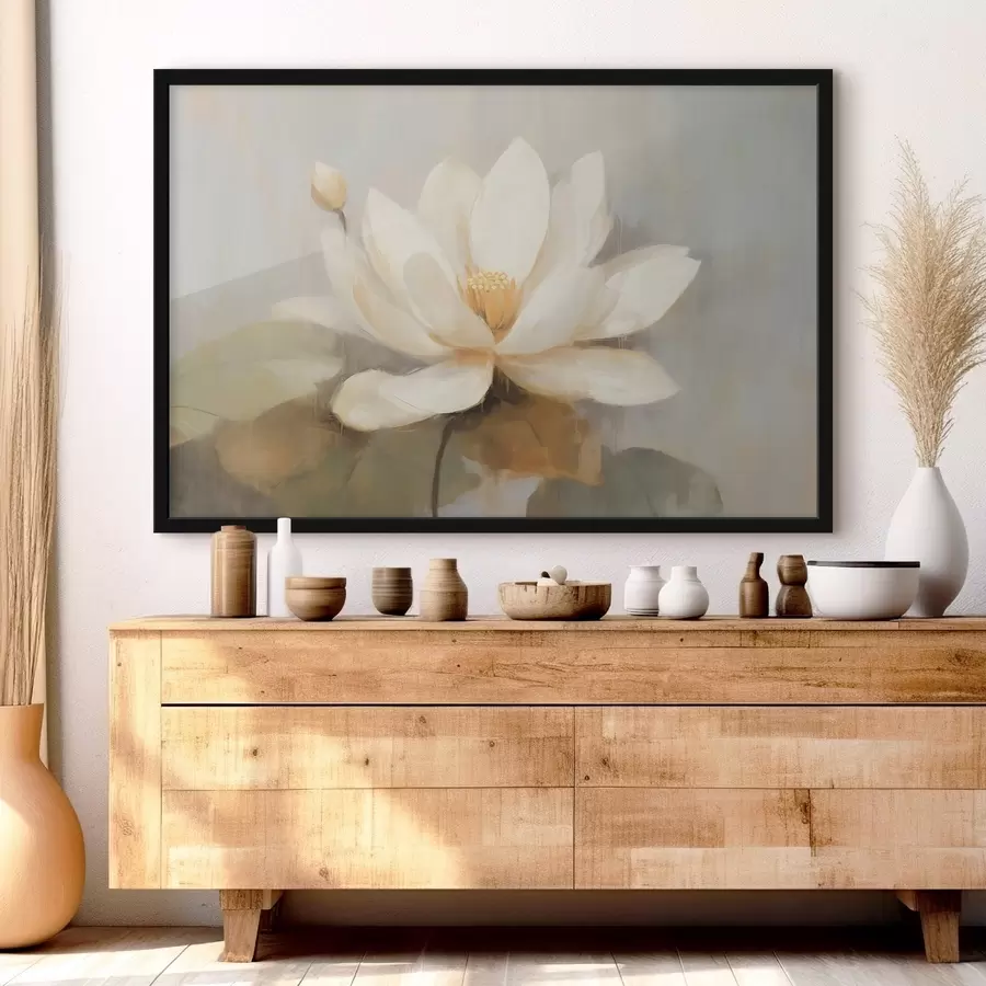 Fototapet Velký lotosový květ f45618