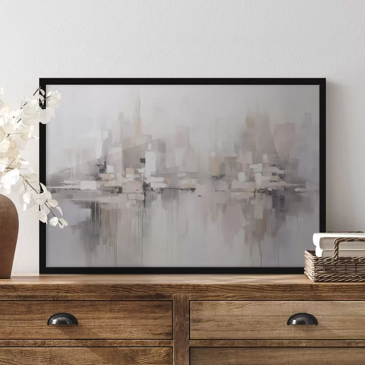 Poster Abstraktní město f45602