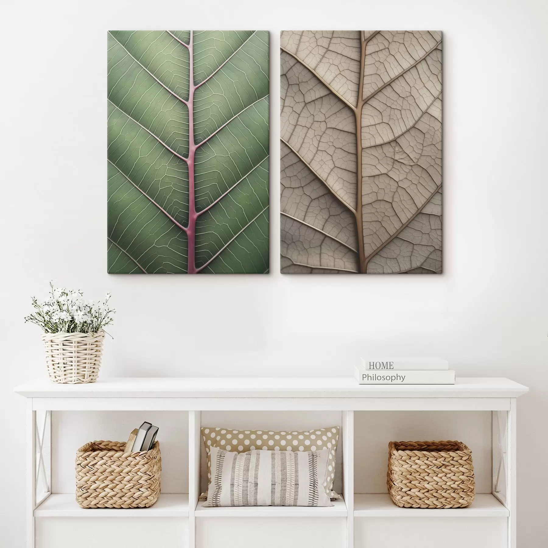 Obraz Žilkovaný list Č. m00663