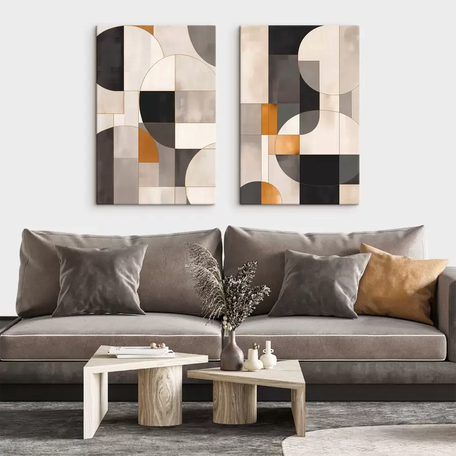 Obraz Geometrické abstrakce Č. m00672