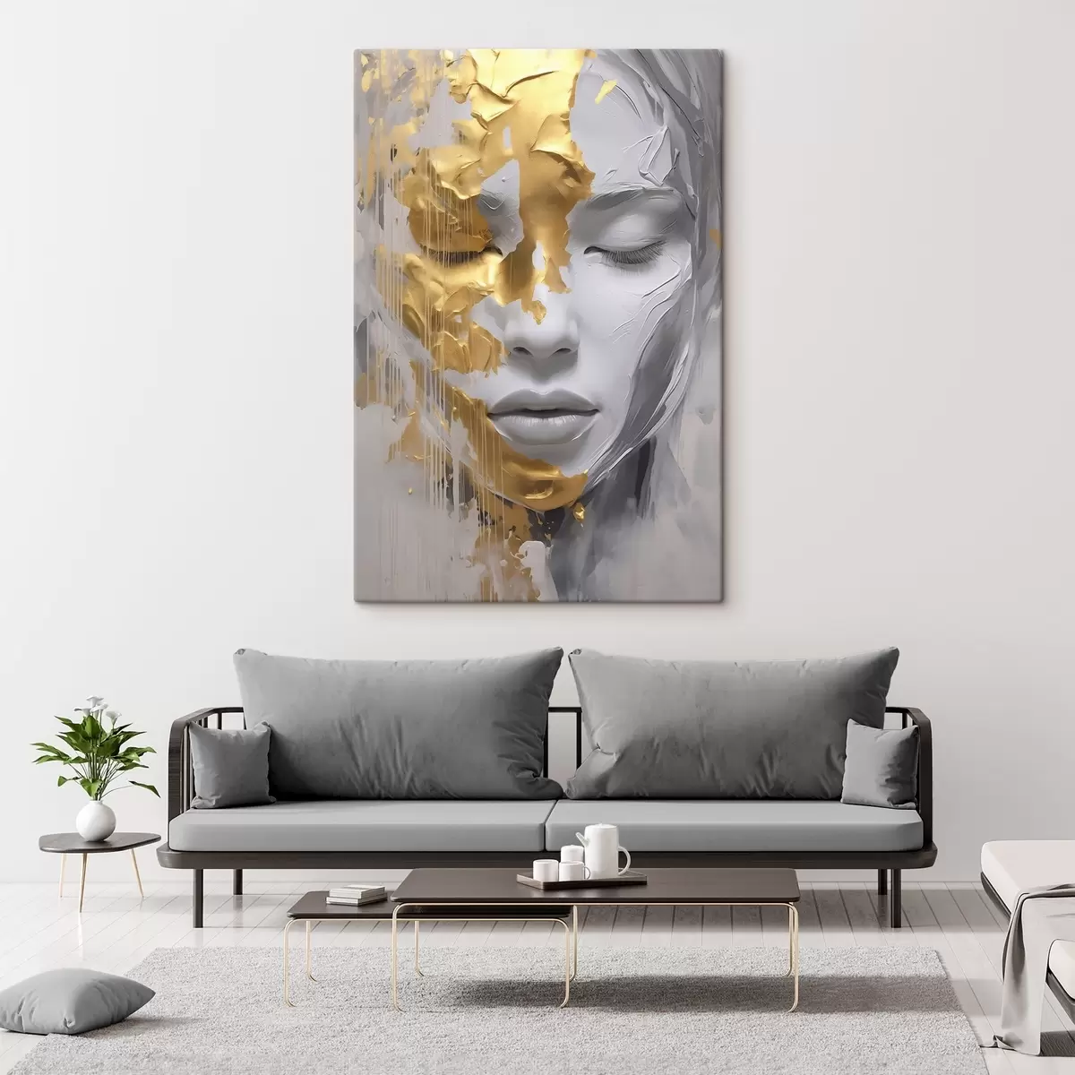 Obraz Abstraktní portrét ženy Č. s45448