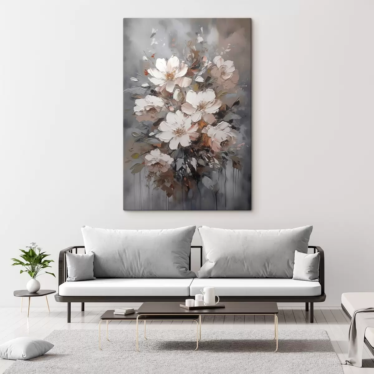 Obraz Kytice abstraktních květin Č. s45580