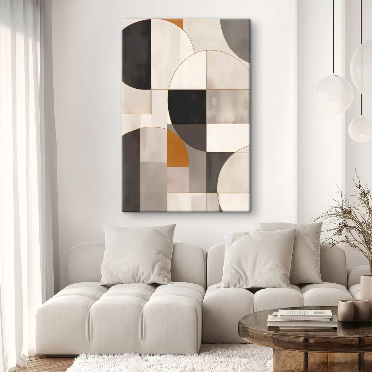 Obraz Geometrické abstrakce Č. s45584