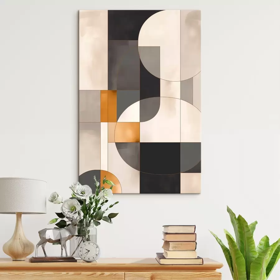 Obraz Geometrické abstrakce Č. s45585