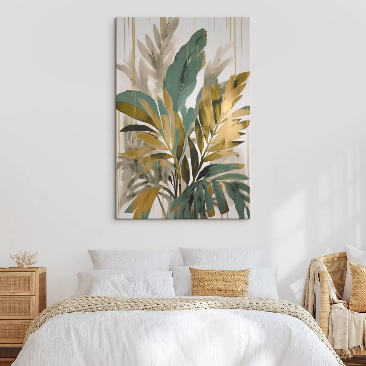 Obraz Abstraktní tropické listy Č. s45590