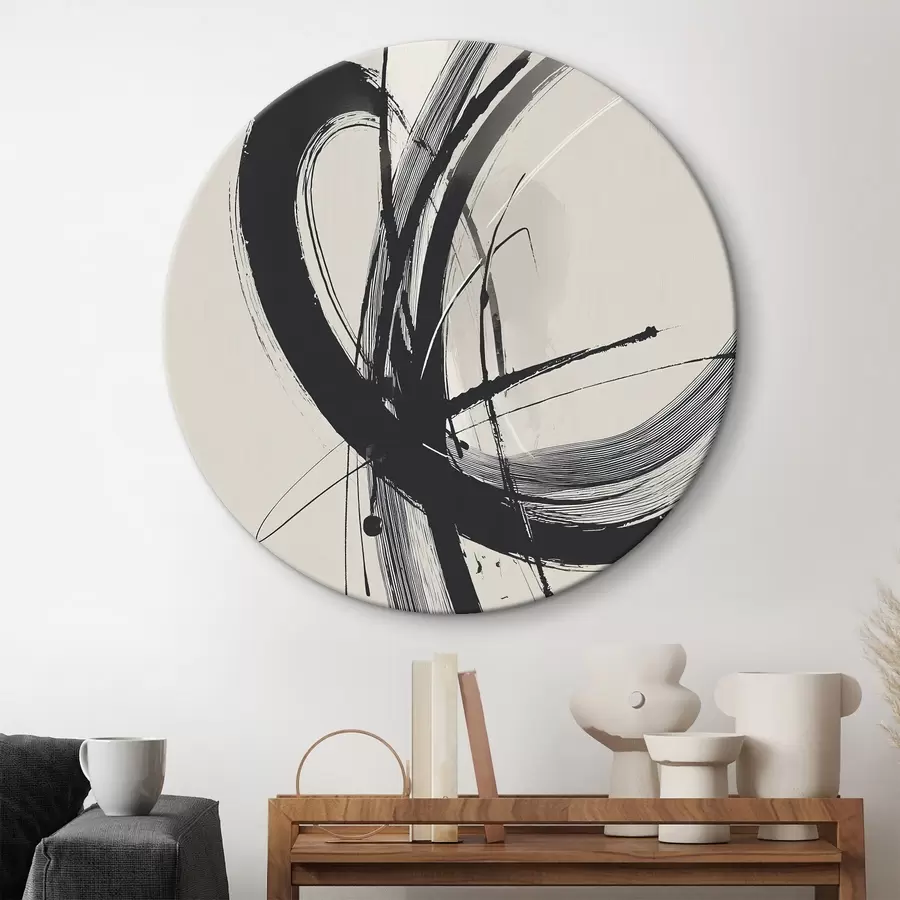 Obraz Abstraktní minimalistické tahy štětcem Č. r45582