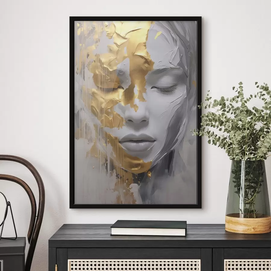 Fototapet Abstraktní portrét ženy f45448