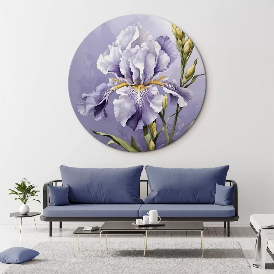 Obraz Fialový kosatec Č. r45486