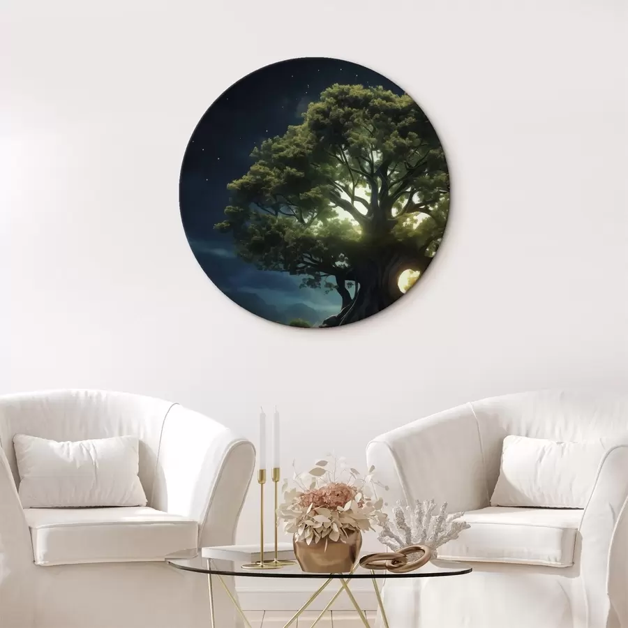 Obraz Obrovský strom v noci Č. r45510
