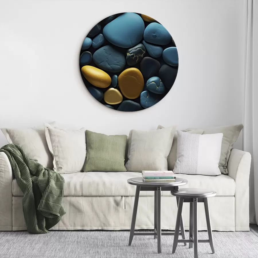 Obraz Modré a žluté kameny Č. r45512