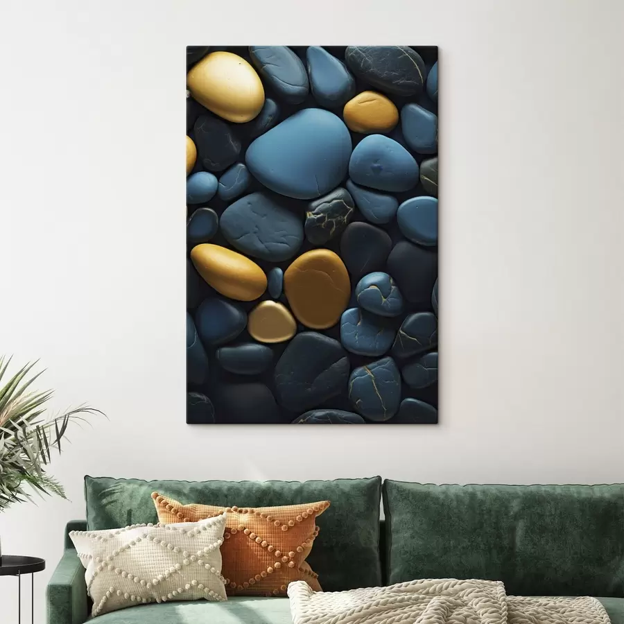 Obraz Modré a žluté kameny Č. s45512