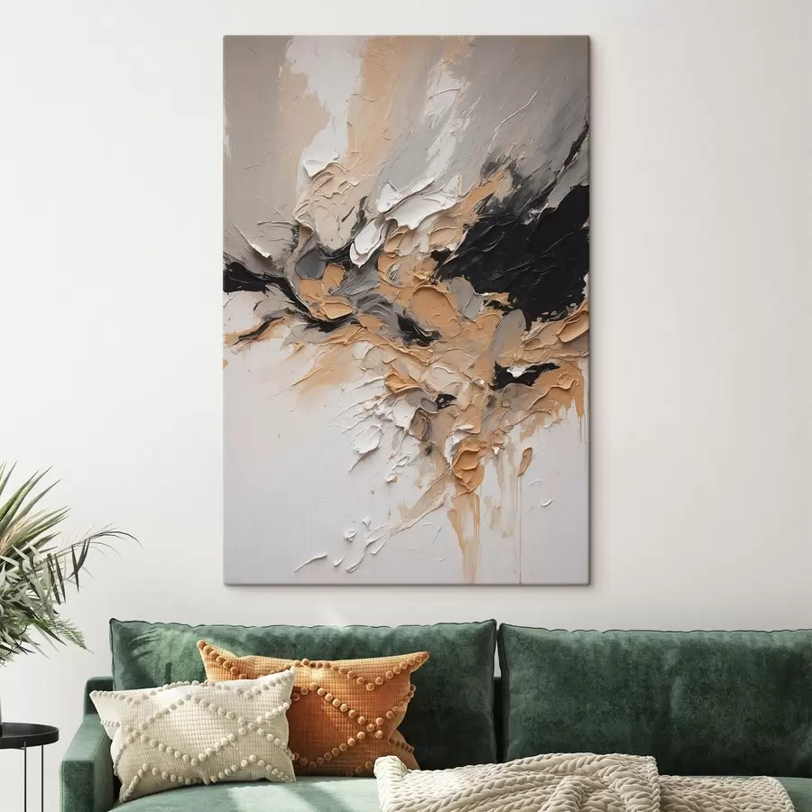 Obraz Abstraktní textura s tahy barvy Č. s45619