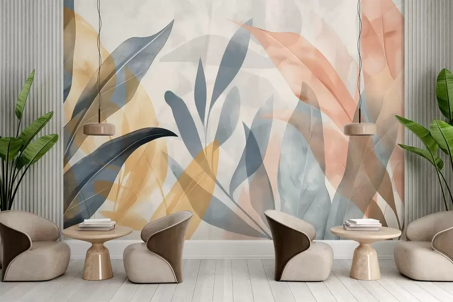 Fototapet Barevné listy w04483