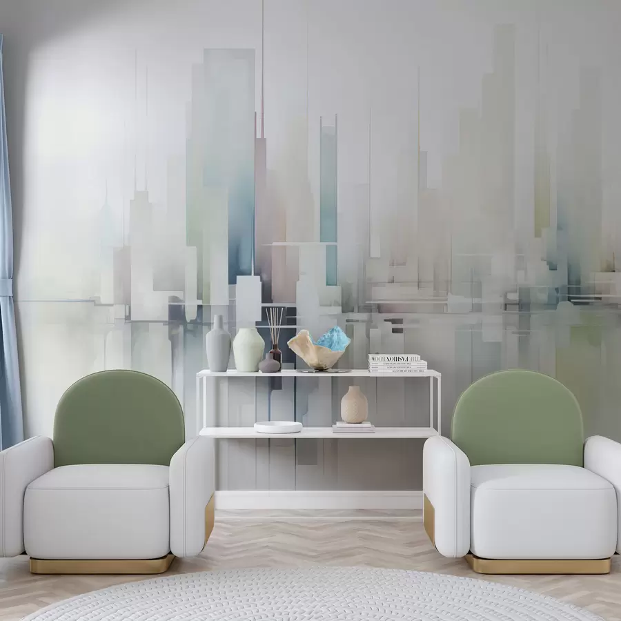 Fototapet Abstraktní město w04488