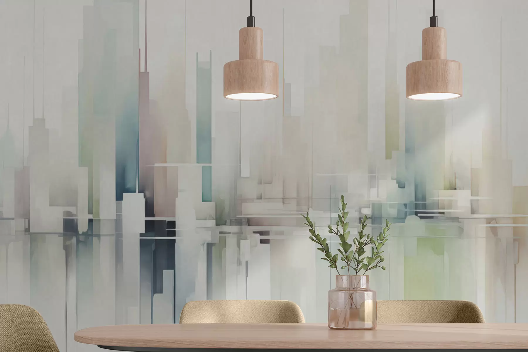 Fototapet Abstraktní město w04488