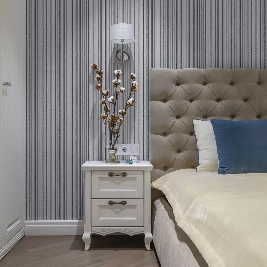 Fototapet Šedé svislé pruhy na bílém pozadí a00507