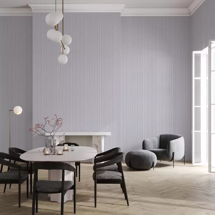 Fototapet Levandulové pruhy v pastelových odstínech a00511