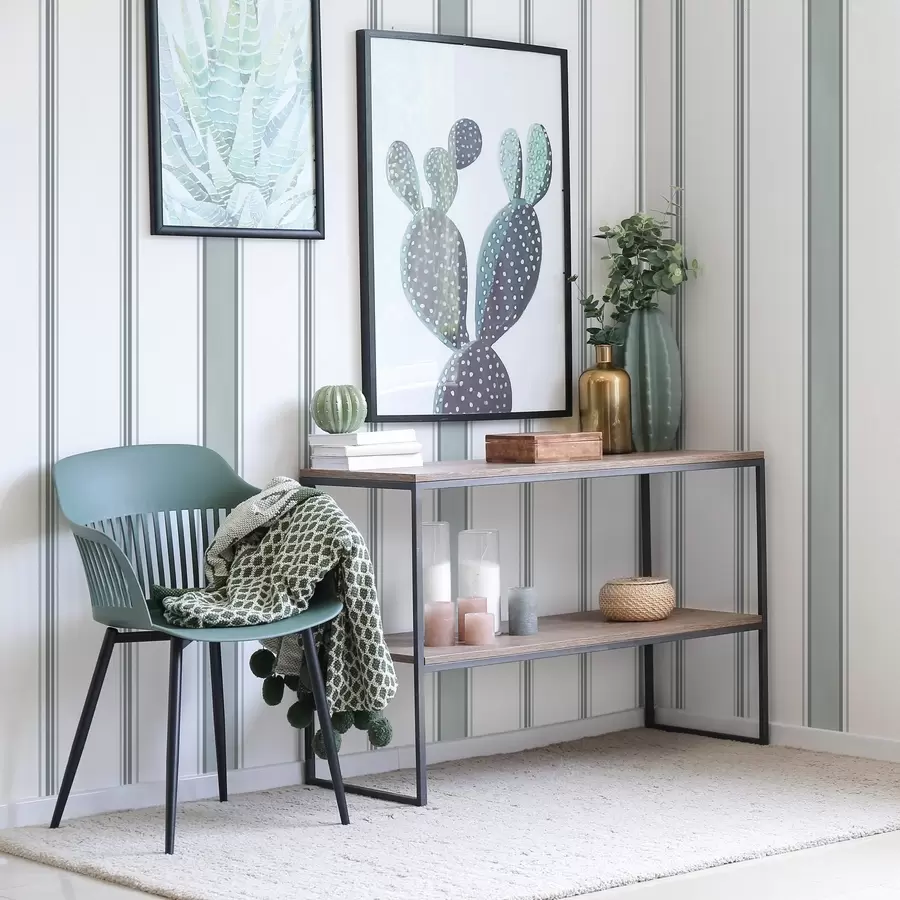 Fototapet Široké pruhy v šedomodré paletě a00516