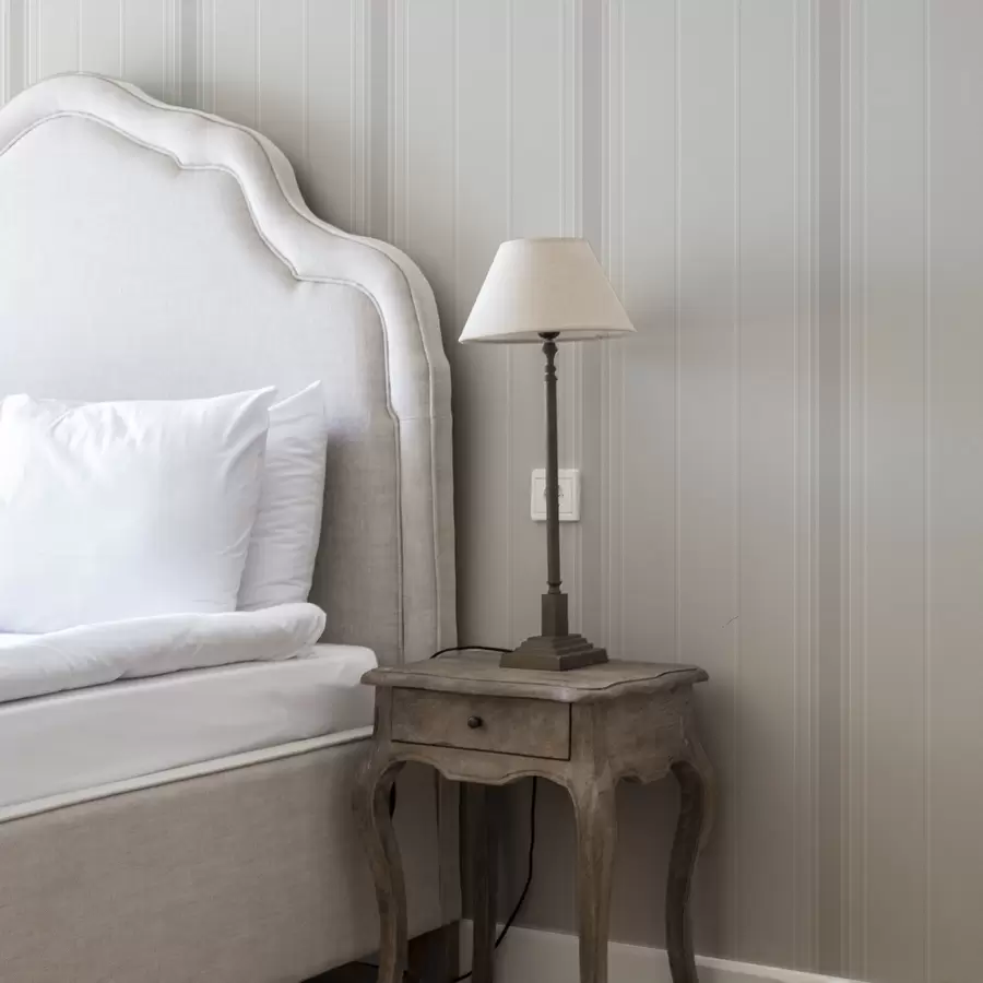 Fototapet Světle béžové pruhy se širokými akcenty a00518