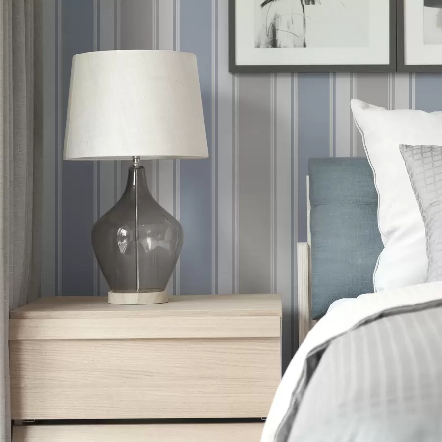 Fototapet Kombinace šedých a modrých širokých pruhů a00557