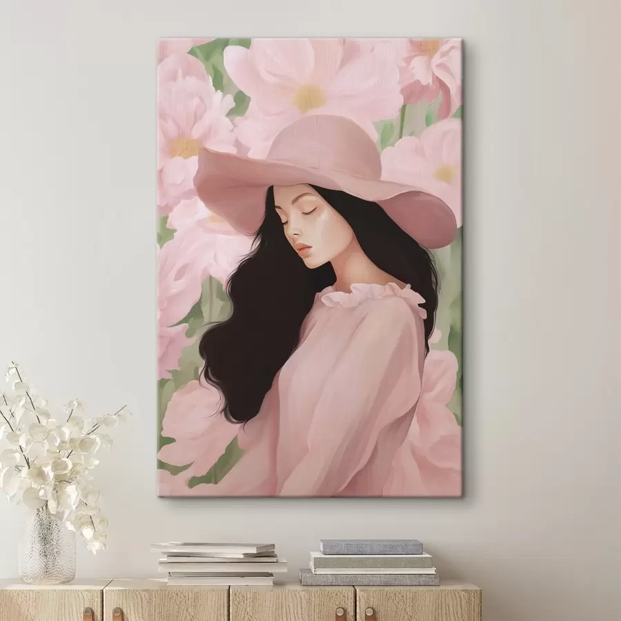 Obraz Dívka v klobouku Č. s45677