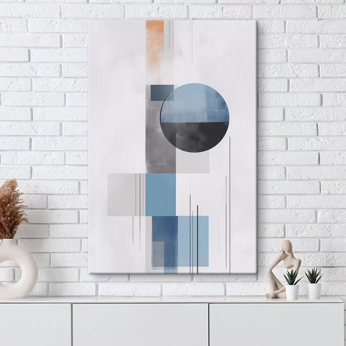 Obraz Geometrické abstrakce Č. s45680