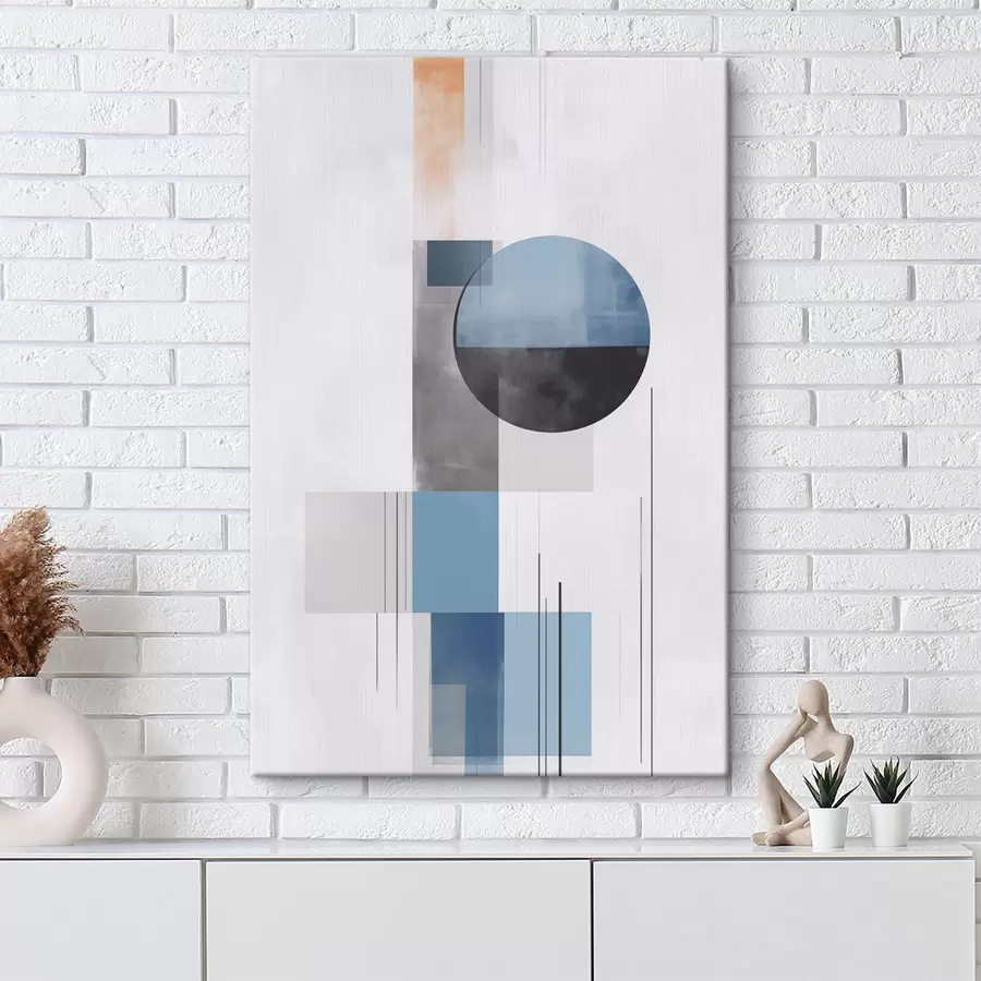 Obraz Geometrické abstrakce Č. s45680