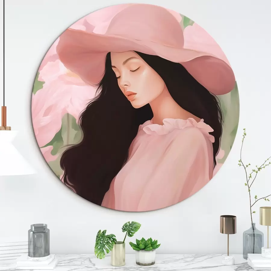 Obraz Dívka v klobouku Č. r45677