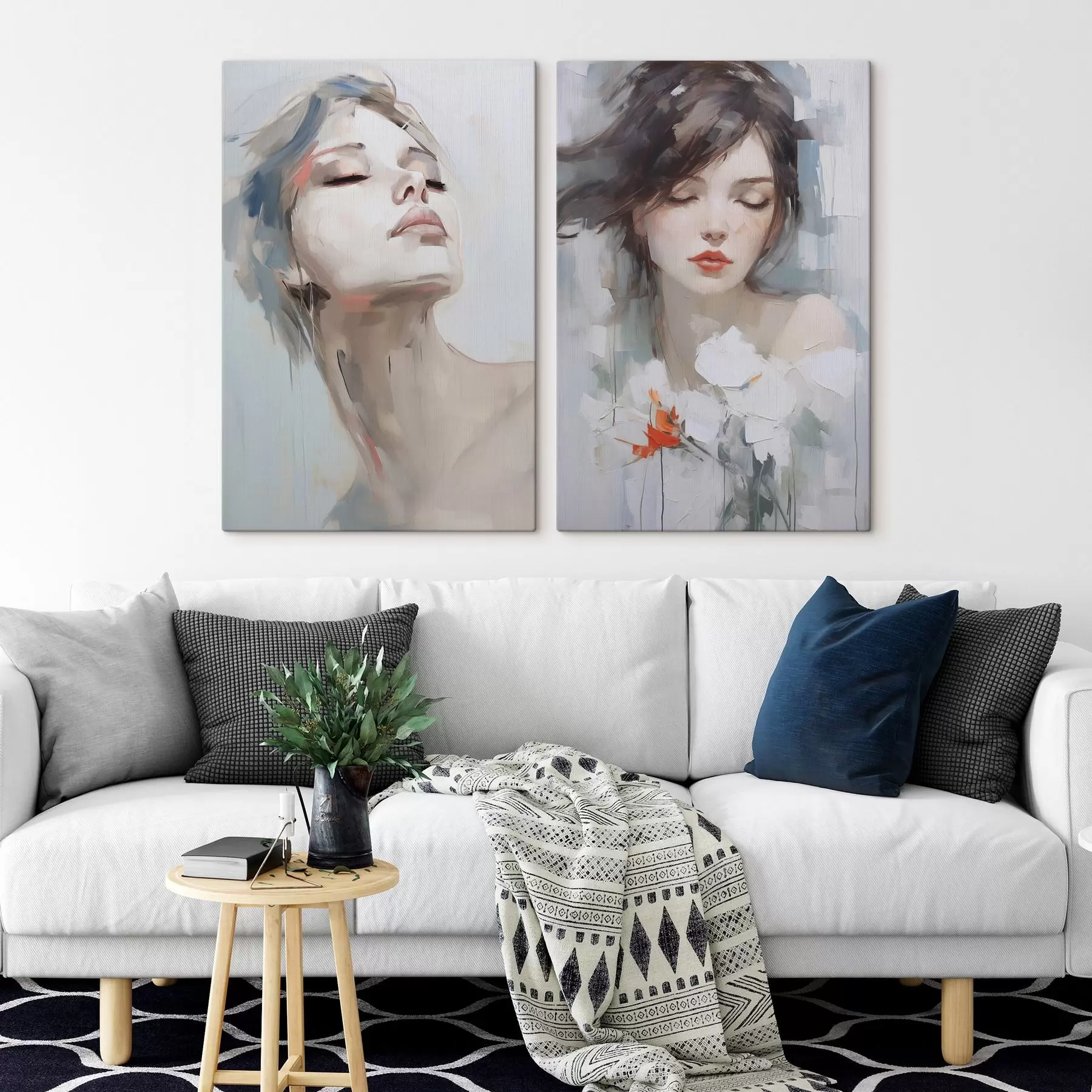 Obraz Portrét ženy Č. m00675