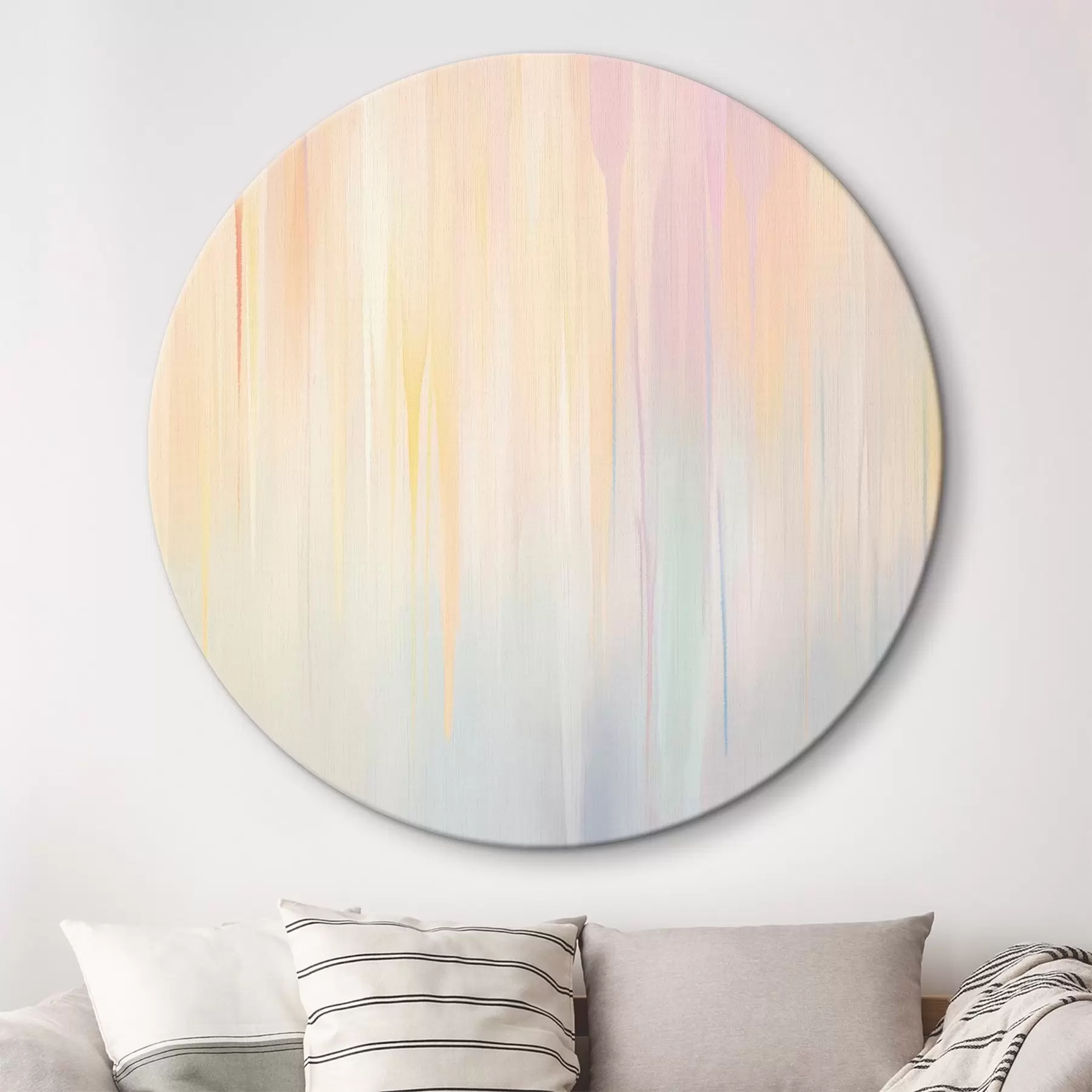 Obraz Abstraktní svislé pruhy v pastelových odstínech Č. r45508