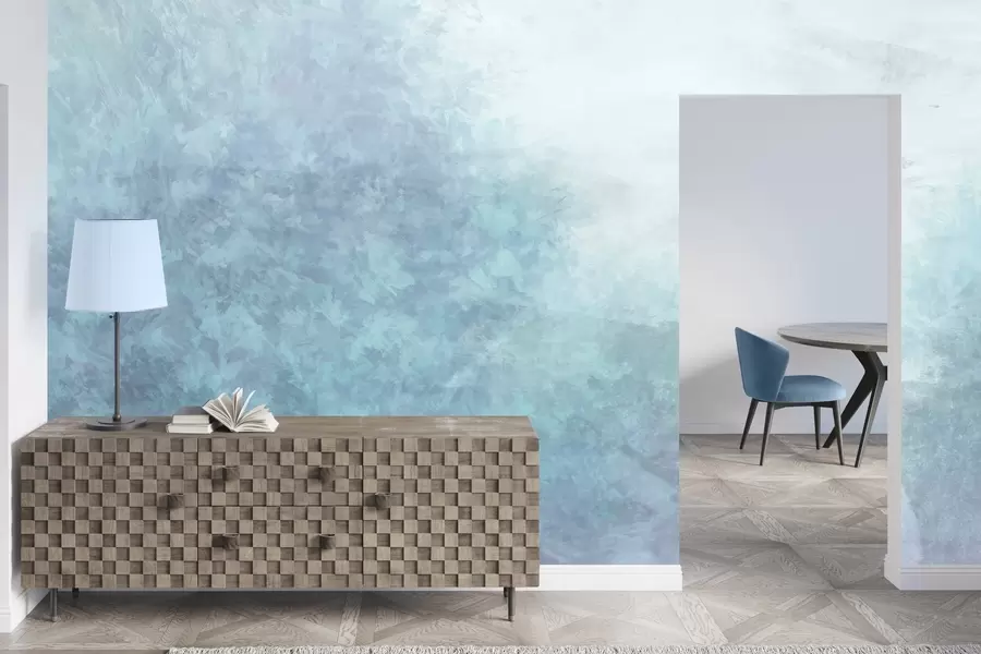 Fototapet  Imitace listů na betonové zdi w04468v1