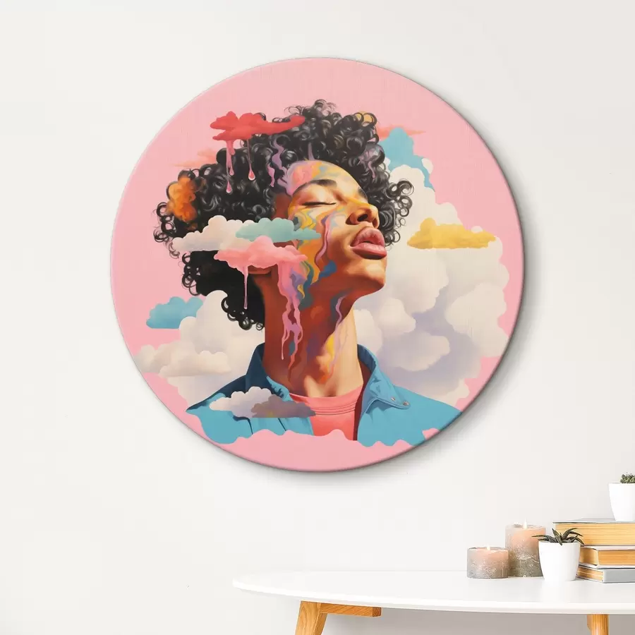 Obraz Snílek v oblacích ve stylu akvarelu Č. r45636